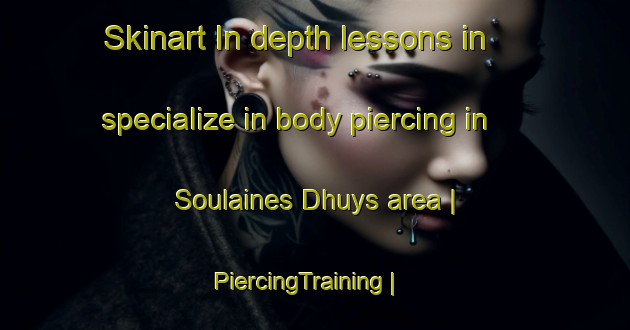 Skinart In-depth lessons in specialize in body piercing in Soulaines Dhuys area | PiercingTraining | PiercingClasses | SkinartTraining-France